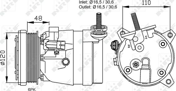 Wilmink Group WG2159509 - Компресор, кондиціонер autocars.com.ua