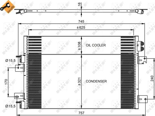 Wilmink Group WG2160489 - Конденсатор кондиционера autodnr.net