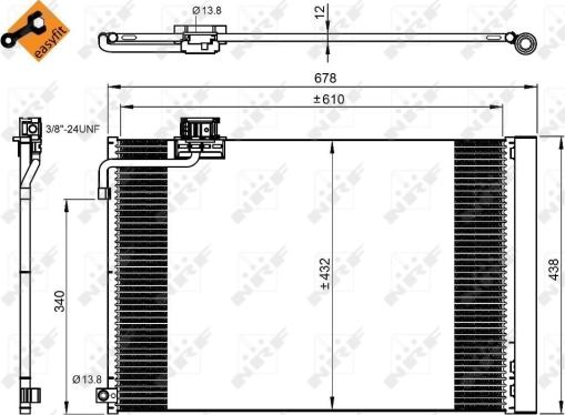 Wilmink Group WG2160561 - Конденсатор кондиционера autodnr.net