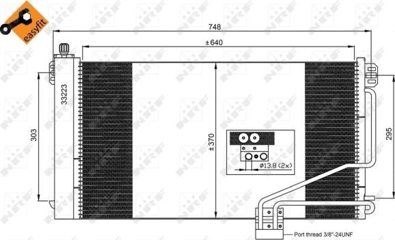 Wilmink Group WG2160566 - Конденсатор, кондиціонер autocars.com.ua