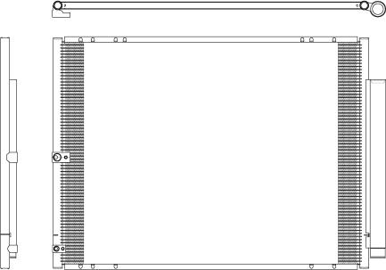 Wilmink Group WG2160580 - Конденсатор, кондиціонер autocars.com.ua