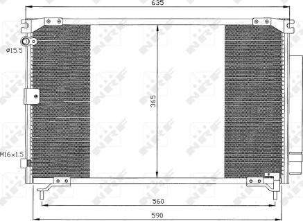 Wilmink Group WG2160851 - Конденсатор, кондиціонер autocars.com.ua