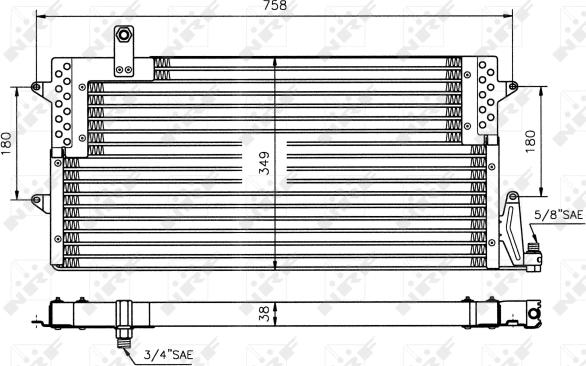 Wilmink Group WG2160963 - Конденсатор, кондиціонер autocars.com.ua