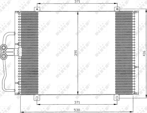 Wilmink Group WG2161122 - Конденсатор, кондиціонер autocars.com.ua