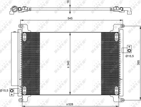 Wilmink Group WG2161215 - Конденсатор, кондиціонер autocars.com.ua