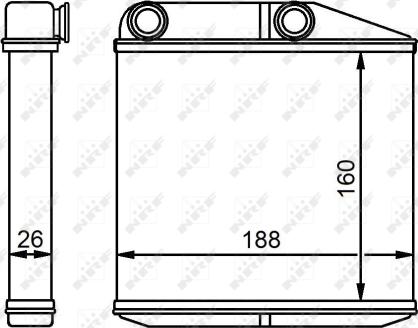 Wilmink Group WG2161985 - Теплообмінник, опалення салону autocars.com.ua