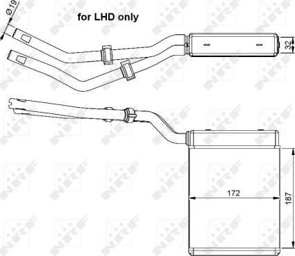 Wilmink Group WG2162059 - Теплообмінник, опалення салону autocars.com.ua