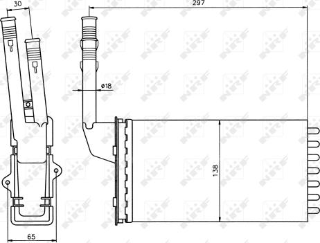 Wilmink Group WG2162220 - Теплообмінник, опалення салону autocars.com.ua