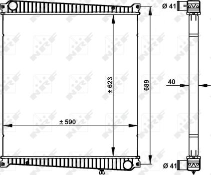 Wilmink Group WG2162265 - Радіатор, охолодження двигуна autocars.com.ua
