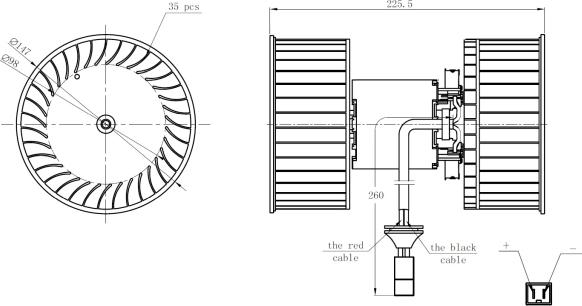 Wilmink Group WG2167194 - Вентилятор салону autocars.com.ua