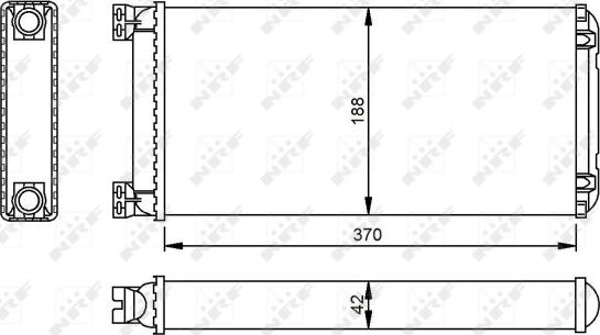 Wilmink Group WG2167290 - Теплообмінник, опалення салону autocars.com.ua