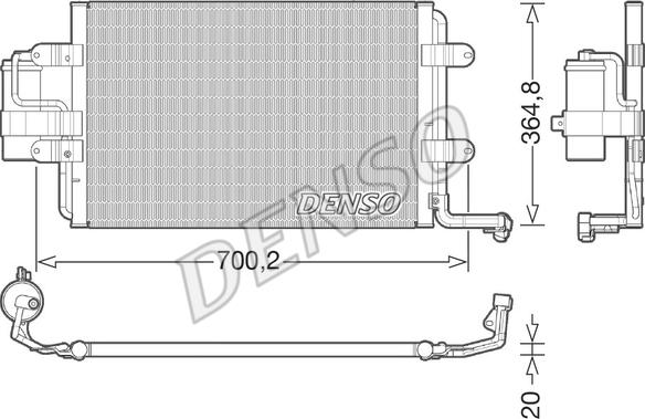 Wilmink Group WG2169949 - Конденсатор, кондиціонер autocars.com.ua