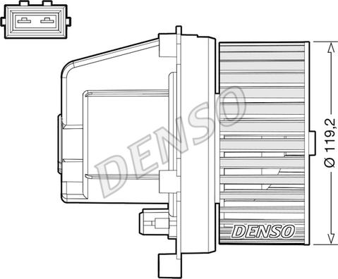 Wilmink Group WG2170078 - Вентилятор салона autodnr.net