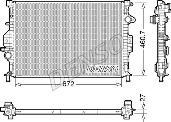 Wilmink Group WG2170163 - Радиатор, охлаждение двигателя autodnr.net