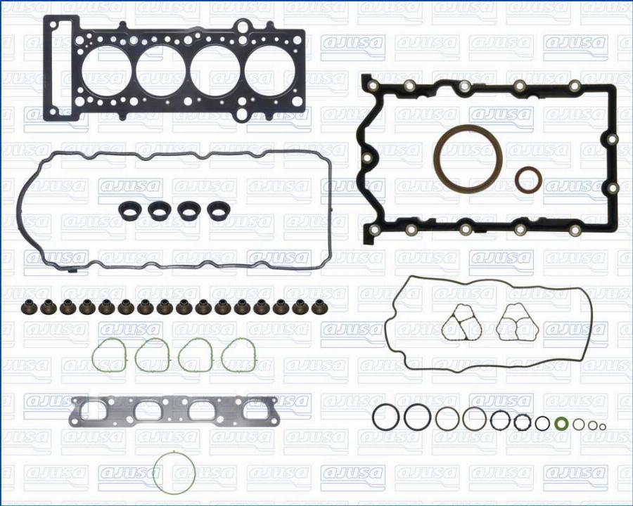 Wilmink Group WG2172007 - Комплект прокладок, двигун autocars.com.ua