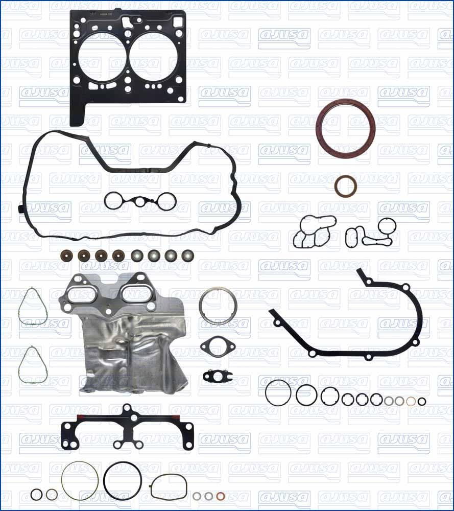 Wilmink Group WG2172021 - Комплект прокладок, двигун autocars.com.ua