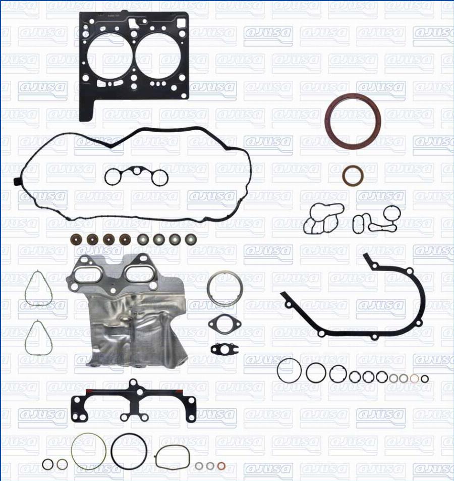Wilmink Group WG2172022 - Комплект прокладок, двигун autocars.com.ua