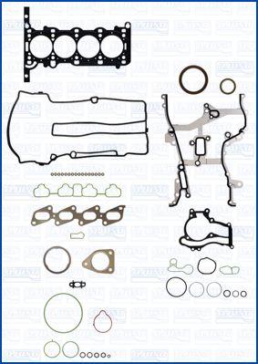 Wilmink Group WG2172051 - Комплект прокладок, двигун autocars.com.ua