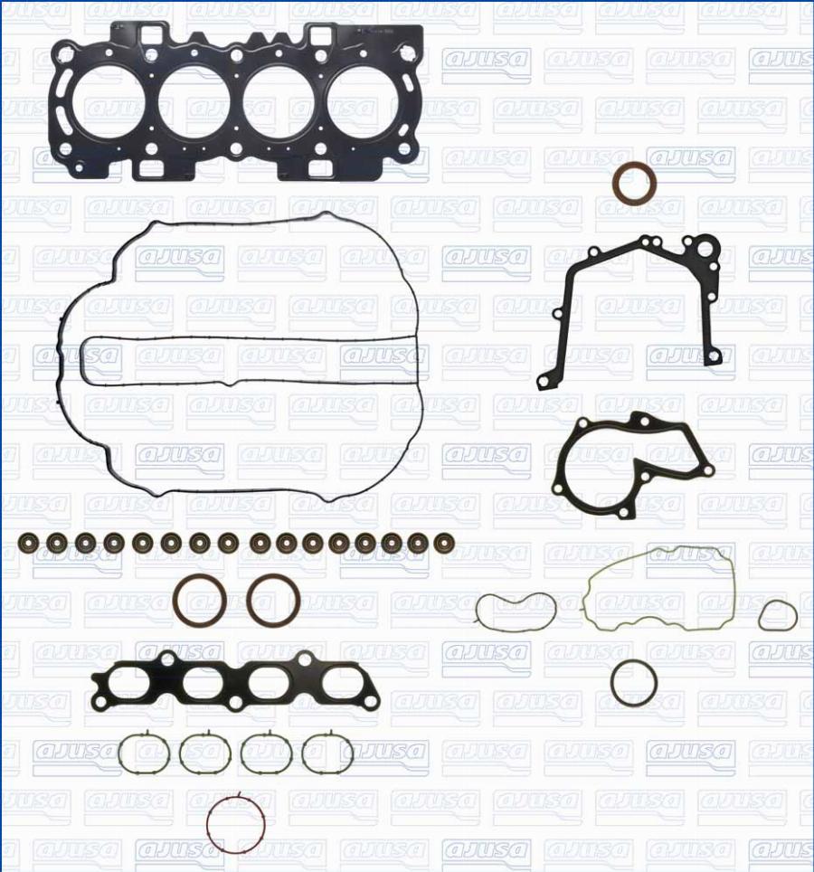 Wilmink Group WG2172094 - Комплект прокладок, двигун autocars.com.ua