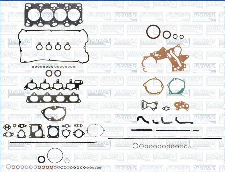 Wilmink Group WG2172129 - Комплект прокладок, двигун autocars.com.ua
