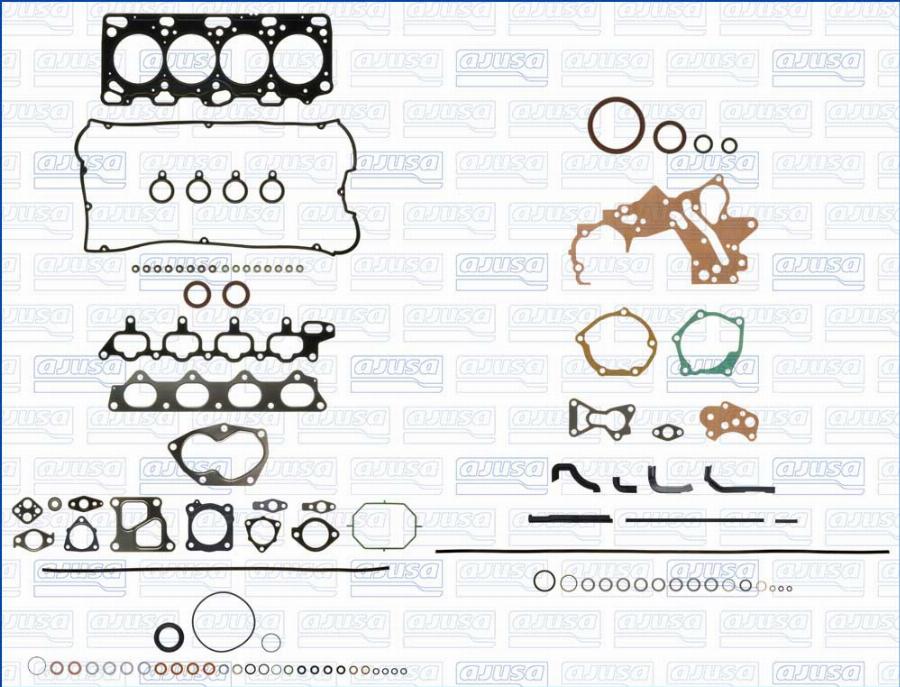 Wilmink Group WG2172130 - Комплект прокладок, двигун autocars.com.ua