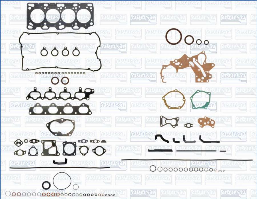 Wilmink Group WG2172132 - Комплект прокладок, двигун autocars.com.ua