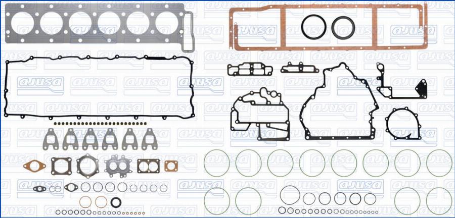 Wilmink Group WG2172167 - Комплект прокладок, двигун autocars.com.ua