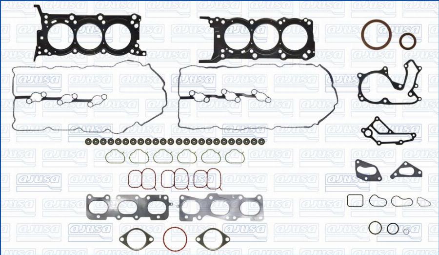 Wilmink Group WG2172193 - Комплект прокладок, двигун autocars.com.ua