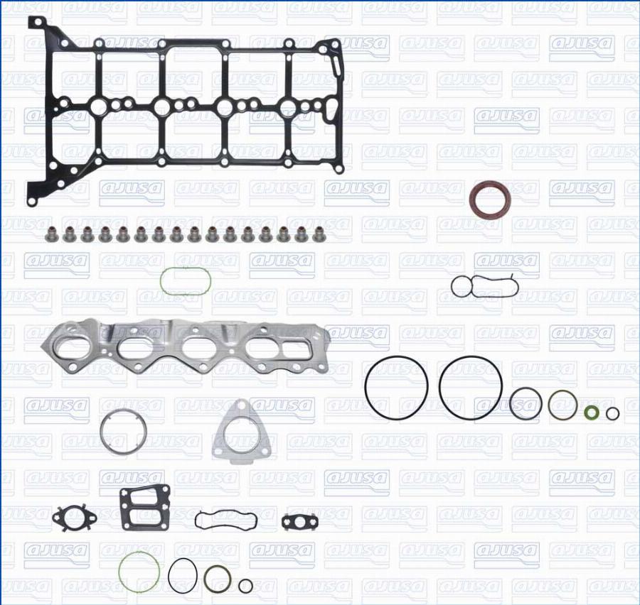 Wilmink Group WG2172245 - Комплект прокладок, двигун autocars.com.ua