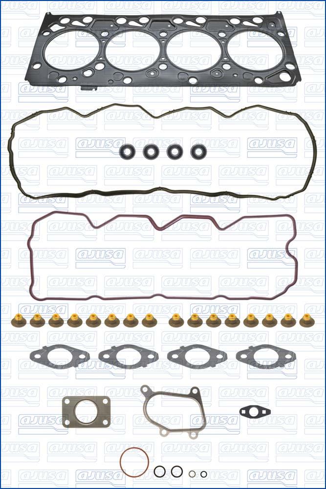 Wilmink Group WG2172271 - Комплект прокладок, головка циліндра autocars.com.ua