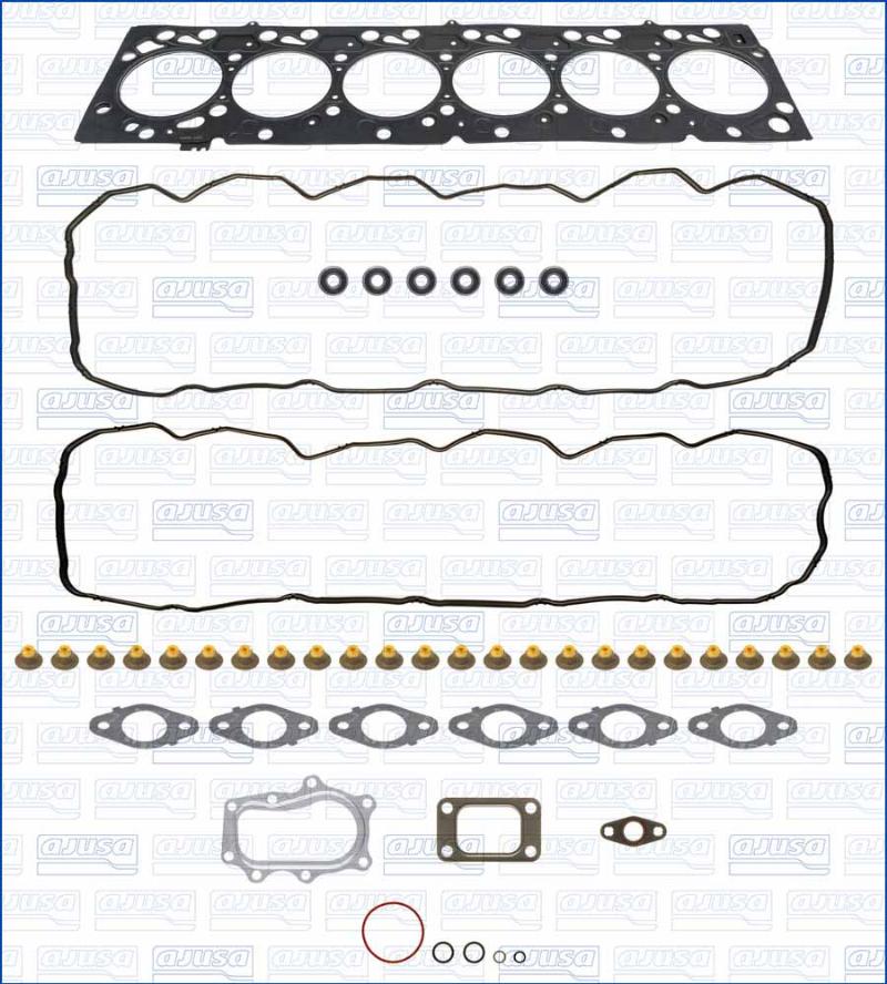 Wilmink Group WG2172272 - Комплект прокладок, головка циліндра autocars.com.ua