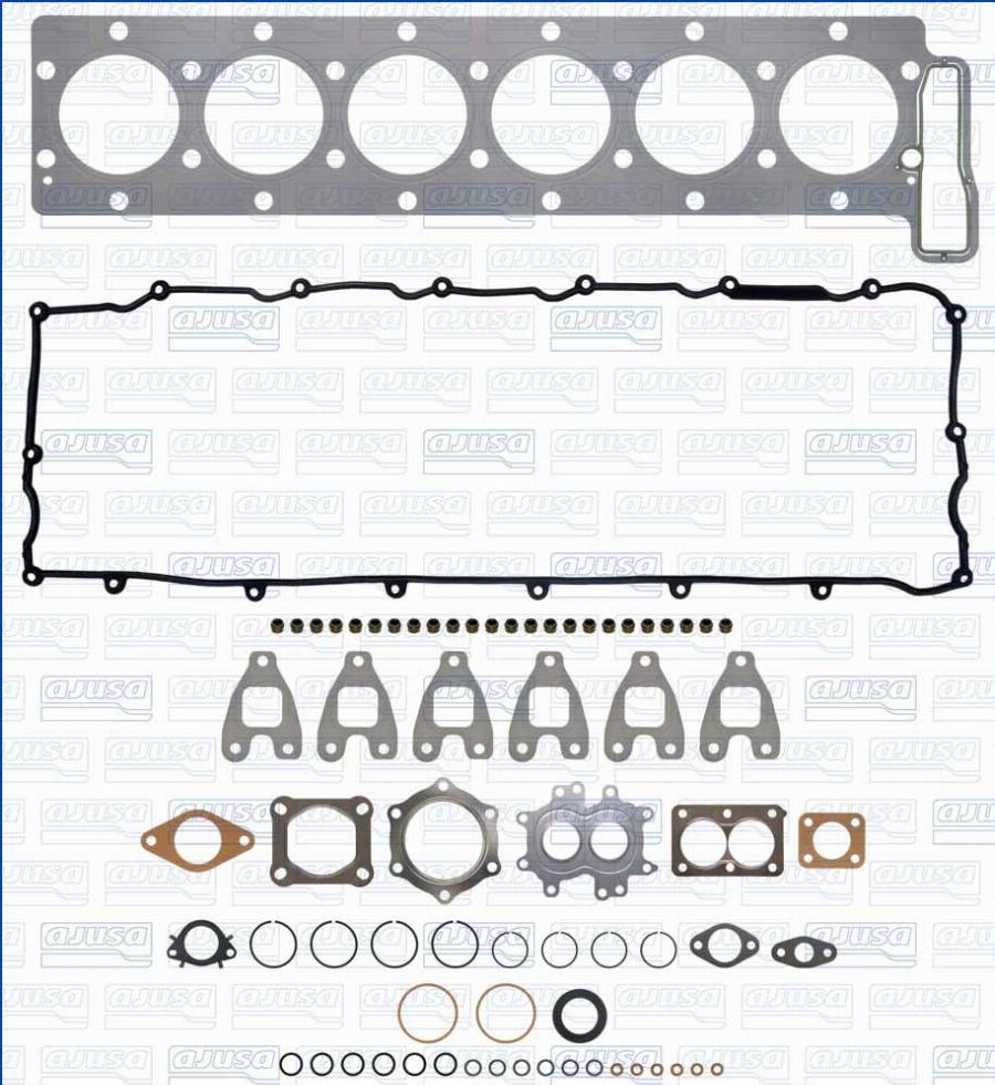 Wilmink Group WG2172390 - Комплект прокладок, головка циліндра autocars.com.ua