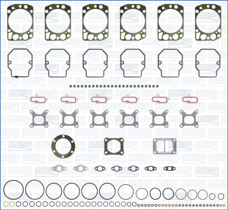 Wilmink Group WG2172392 - Комплект прокладок, головка циліндра autocars.com.ua