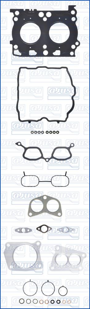 Wilmink Group WG2172402 - Комплект прокладок, головка циліндра autocars.com.ua