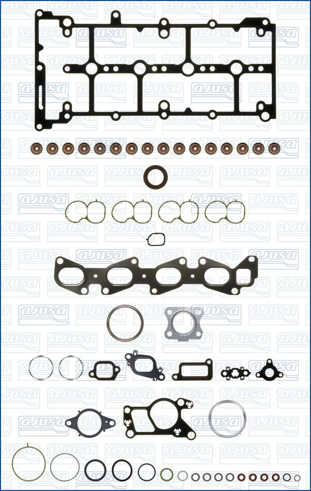 Wilmink Group WG2172446 - Комплект прокладок, головка циліндра autocars.com.ua