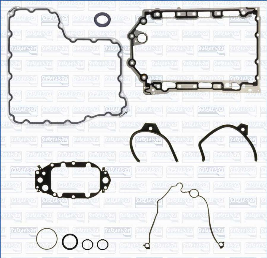 Wilmink Group WG2172493 - Комплект прокладок, блок-картер двигуна autocars.com.ua