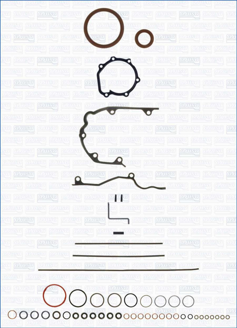 Wilmink Group WG2172604 - Комплект прокладок, блок-картер двигуна autocars.com.ua