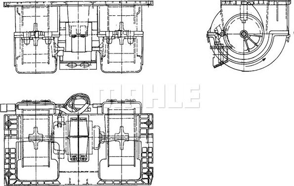 Wilmink Group WG2179910 - Вентилятор салону autocars.com.ua