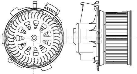 Wilmink Group WG2179948 - Вентилятор салону autocars.com.ua