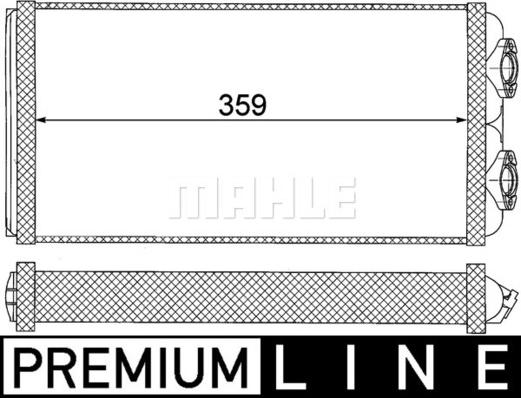 Wilmink Group WG2179972 - Теплообмінник, опалення салону autocars.com.ua