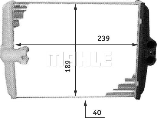 Wilmink Group WG2179980 - Теплообмінник, опалення салону autocars.com.ua