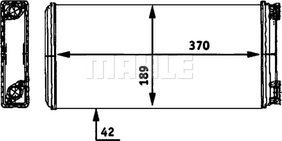 Wilmink Group WG2179989 - Теплообмінник, опалення салону autocars.com.ua