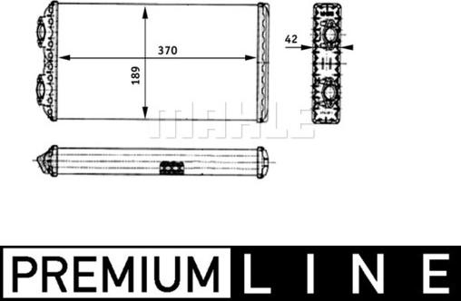 Wilmink Group WG2179996 - Теплообменник, отопление салона autodnr.net