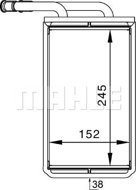 Wilmink Group WG2180015 - Теплообмінник, опалення салону autocars.com.ua