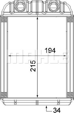 Wilmink Group WG2180055 - Теплообмінник, опалення салону autocars.com.ua