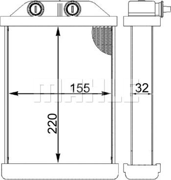 Wilmink Group WG2180099 - Теплообменник, отопление салона autodnr.net