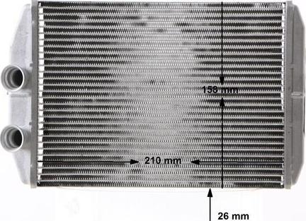 Wilmink Group WG2180150 - Теплообмінник, опалення салону autocars.com.ua