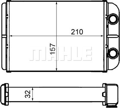 Wilmink Group WG2180173 - Теплообмінник, опалення салону autocars.com.ua