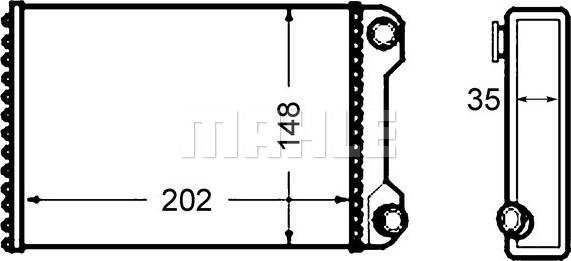 Wilmink Group WG2180174 - Теплообмінник, опалення салону autocars.com.ua