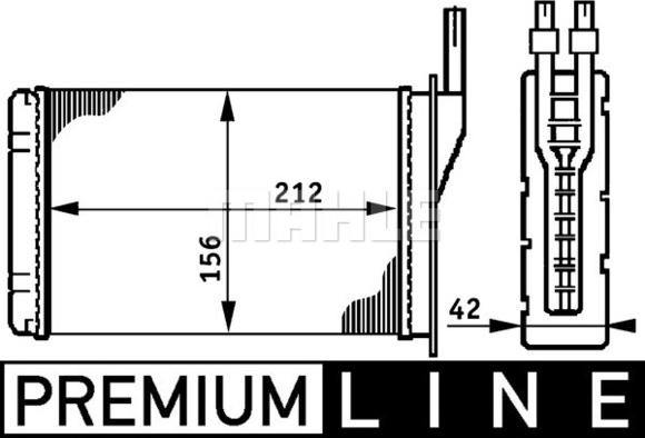 Wilmink Group WG2180191 - Теплообмінник, опалення салону autocars.com.ua